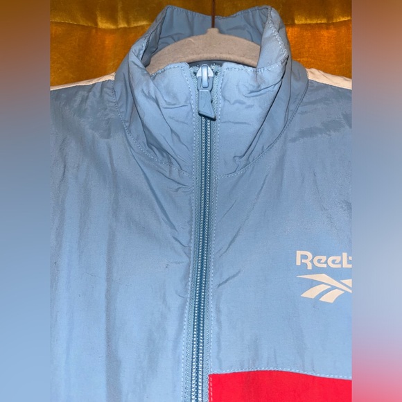 NWOT Reebok x Urban Outfitters Classic Lost & Found Vector Color Block Jacket - Picture 6 of 9